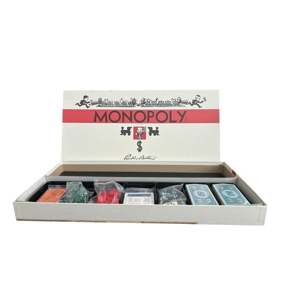 2006 Monopoly Reproduction 1935 First Edition Board Game Hasbro Unsealed - Picture 2 of 6